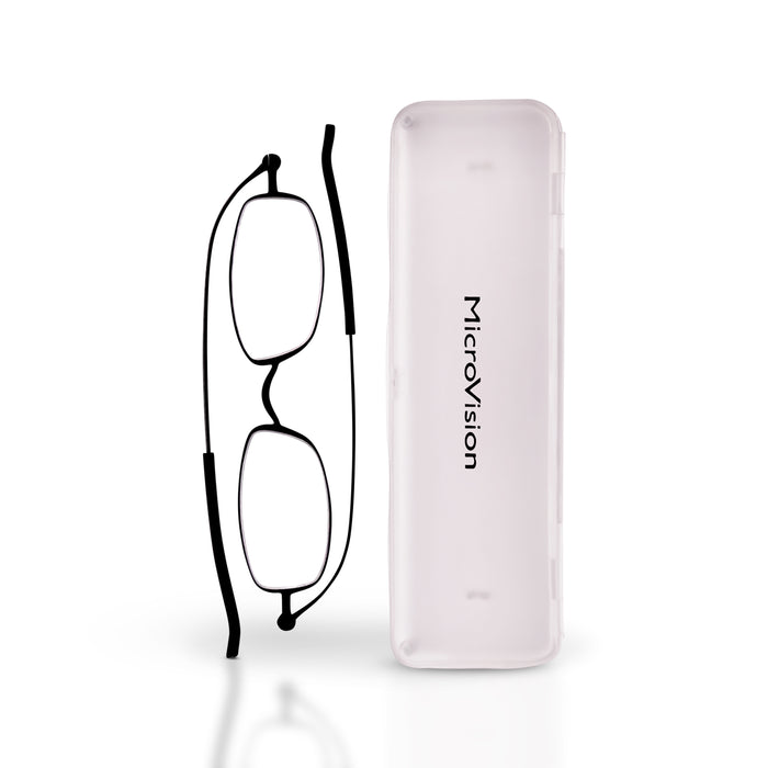 Flat Fold Air Rectangle - Ultra Slim Folding Reading Glasses